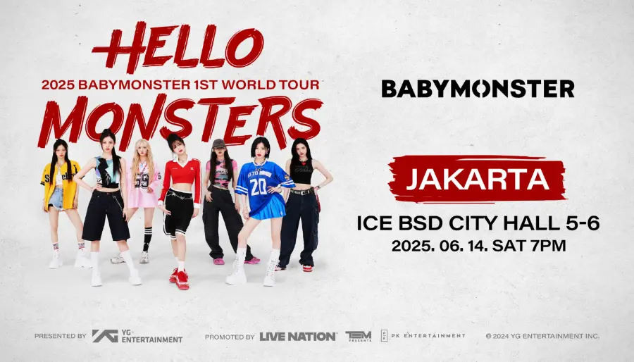 Siap-siap Monstiez! Babymonster Akan Guncang ICE BSD Juni 2025