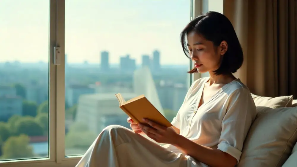 Membaca buku juga bisa menjadi salah satu cara self healing