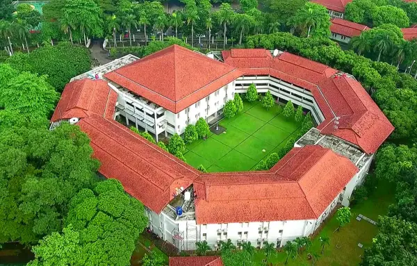 Bird eye view Sekolah Santa Ursula BSD