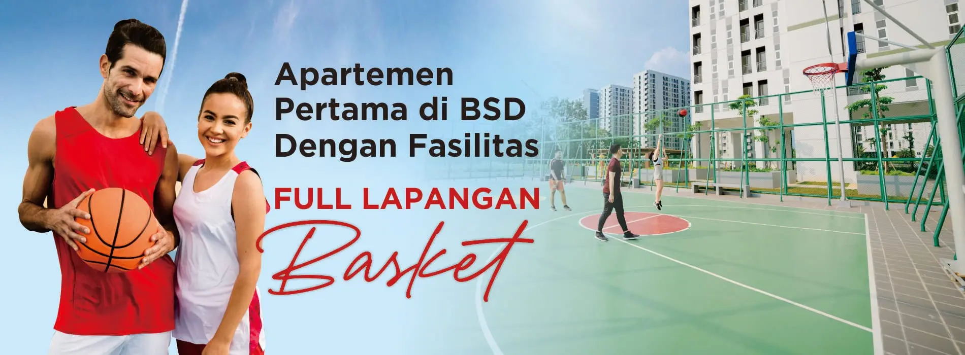 Lapangan basket di Akasa