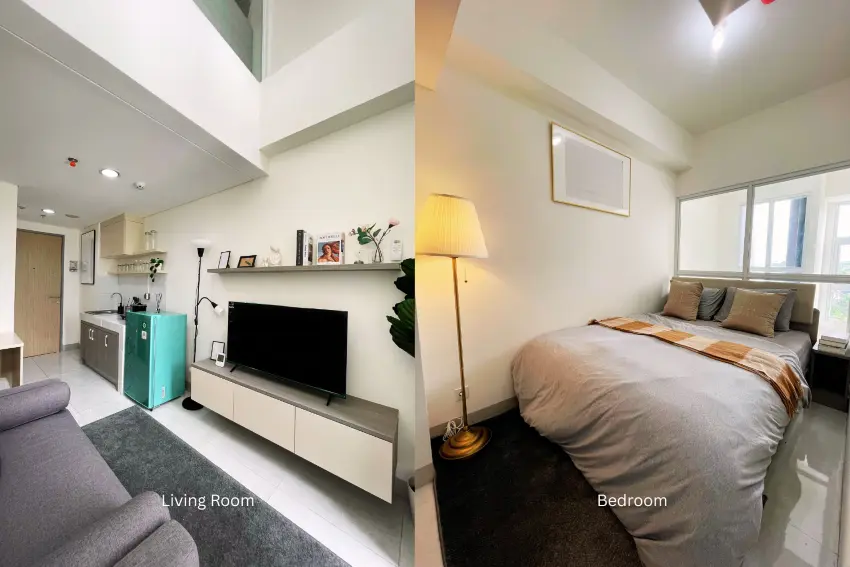 Living Room & Bedroom Studio Loft
