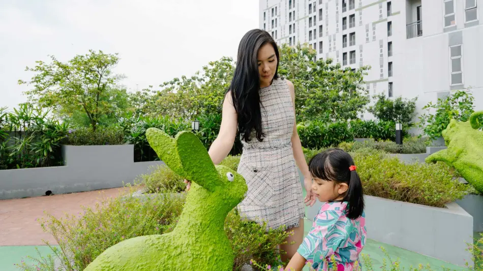 Thematic Garden Apartemen Akasa Pure Living